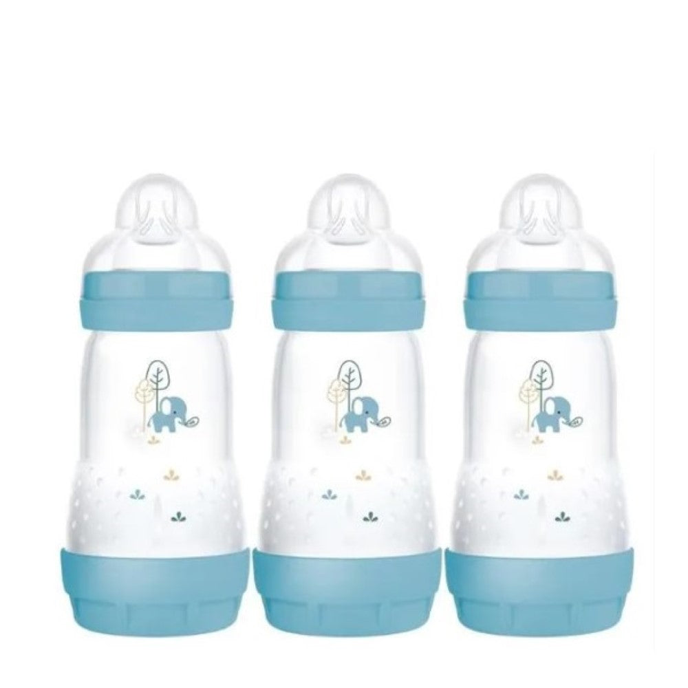 MAM Easy Start Anti Colic 260ml 3 Pack (Varied Colours)