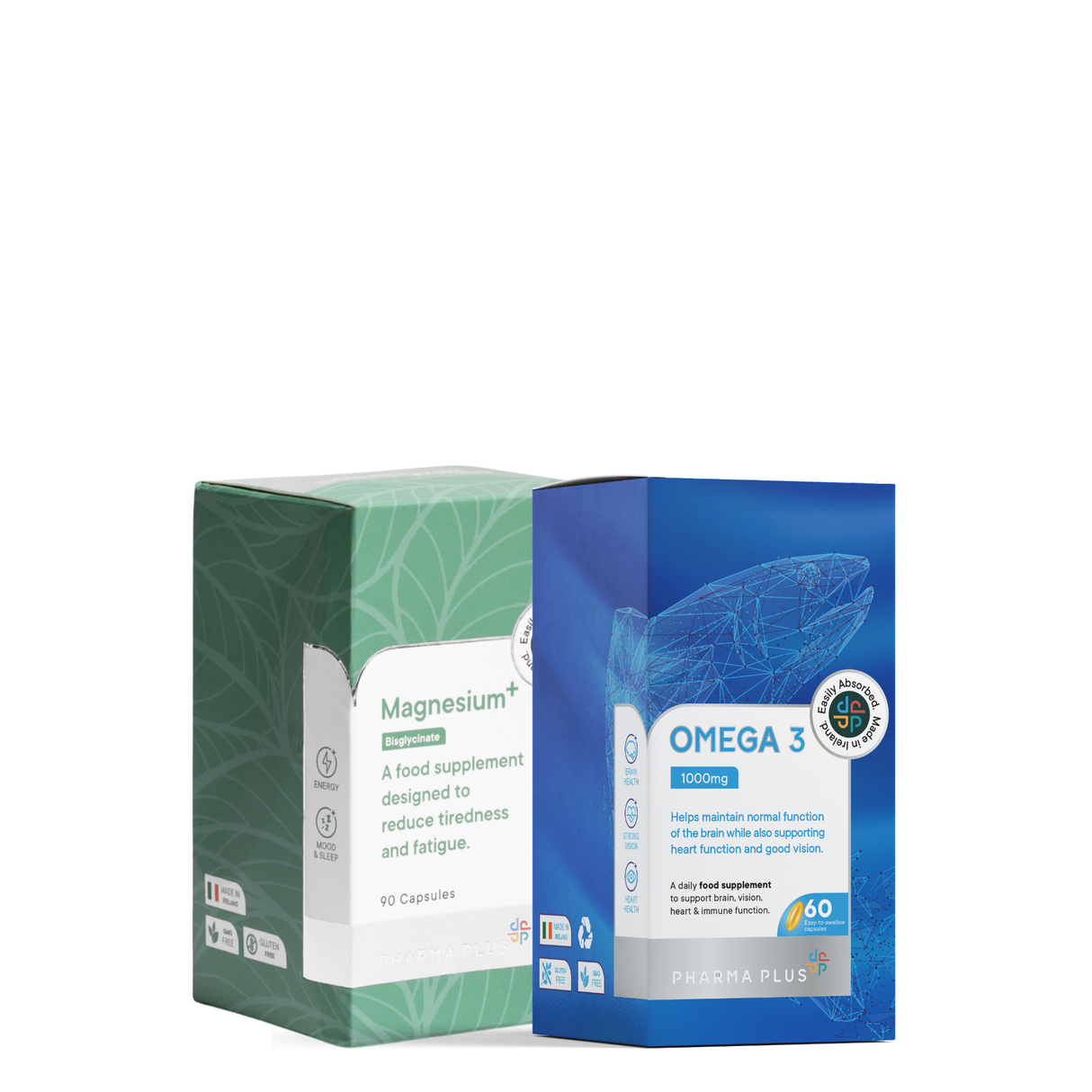 Pharma Plus Wellness Duo - Omega 3 & Magnesium