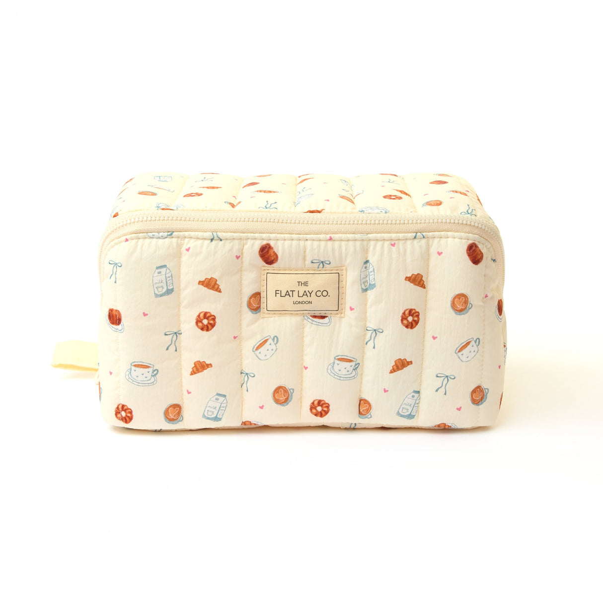 THE FLATLAY CO FLCMB-MBX-PAT | MARSHMALLOW FLAT LAY MAKEUP BOX BAG - PATISSERIE