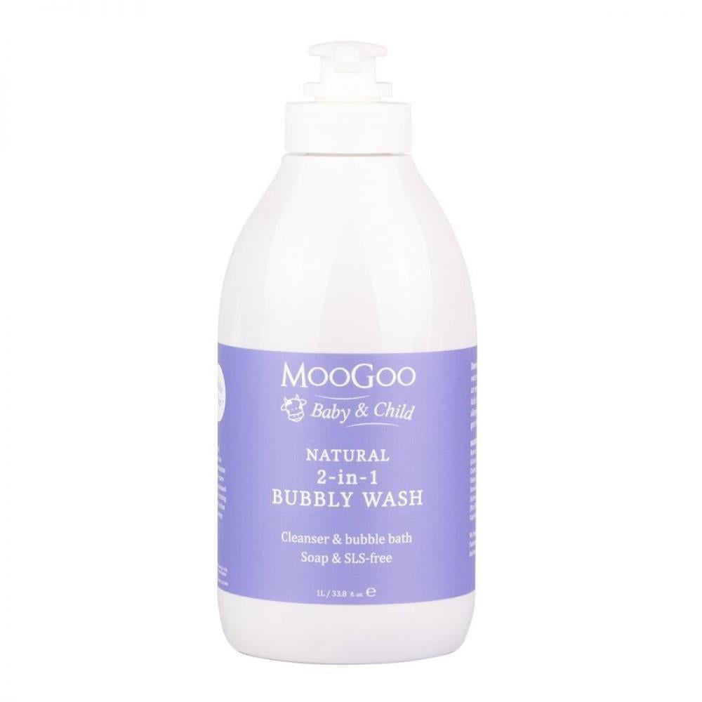 MooGoo 2-in-1 Bubbly Wash 1 Litre