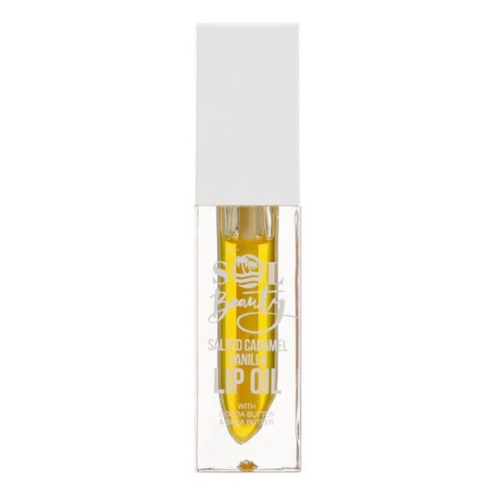 Sol Beauty Salted Caramel Vanilla Lip Oil 3g