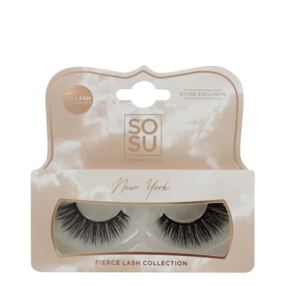 SOSU Cosmetics New York Fierce 3D Lash Collection