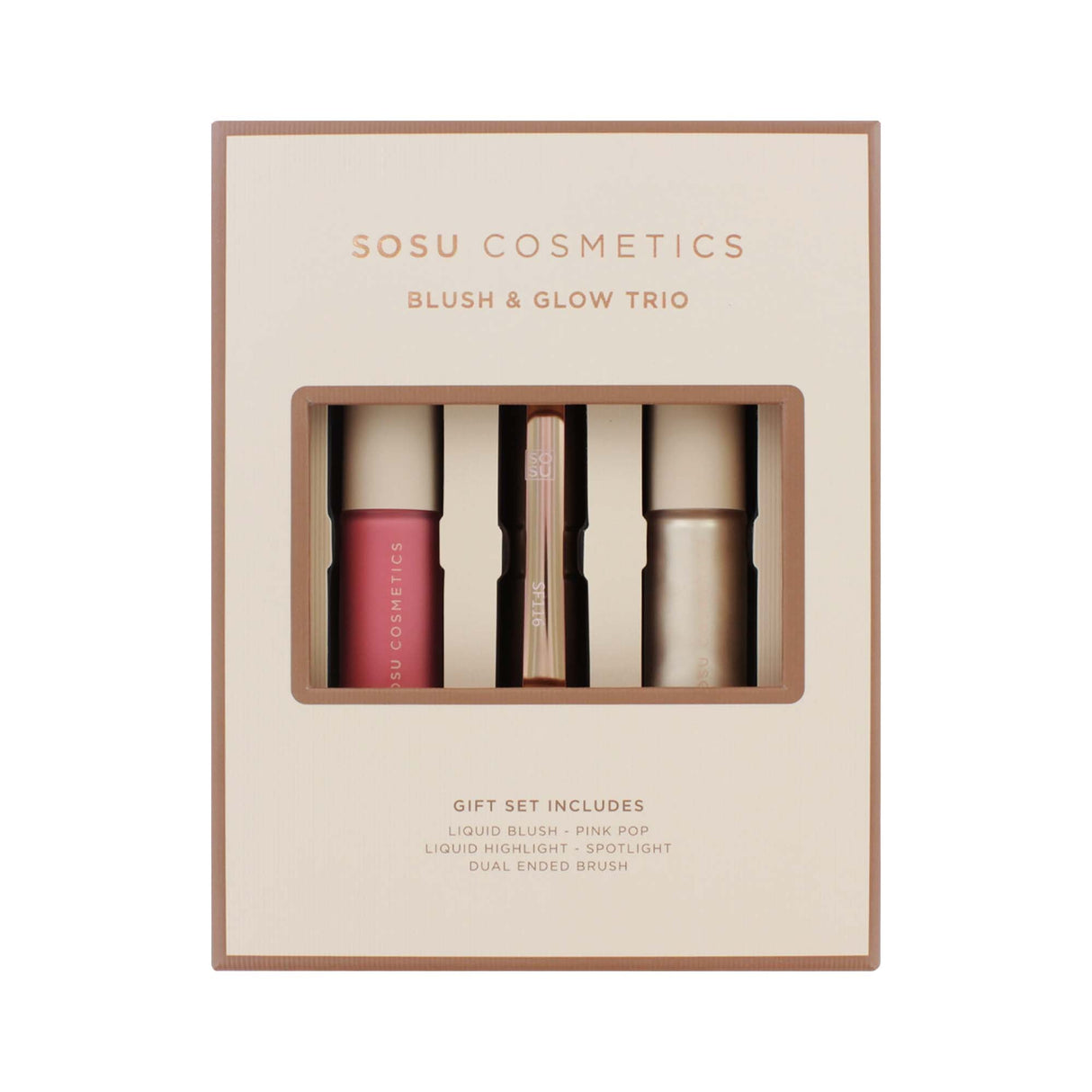 SOSUbySJ Pink Pop Blush & Glow Trio Gift Set-1