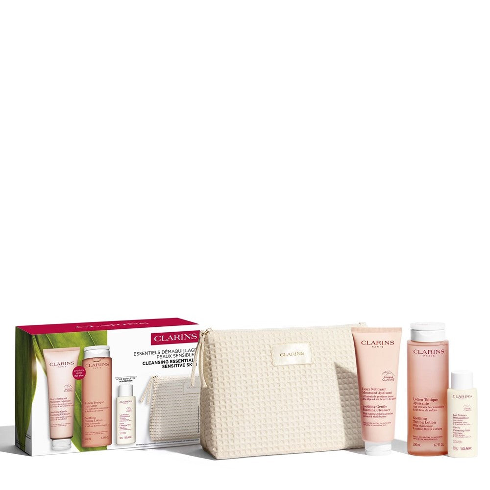 Clarins Cleansing Bag for Sensitive Skin Set