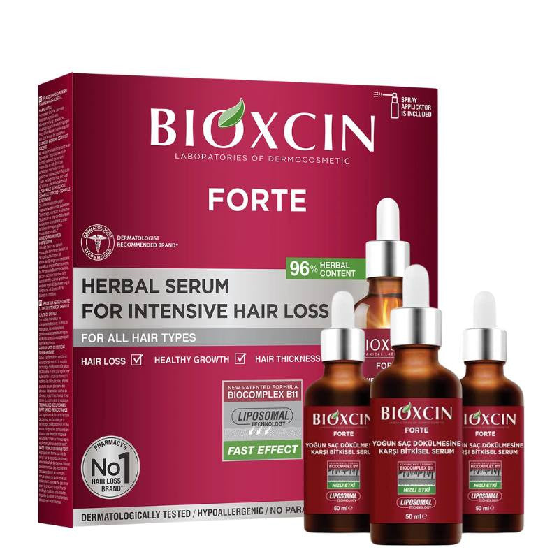 Bioxcin Forte Herbal Serum 50ml x 3