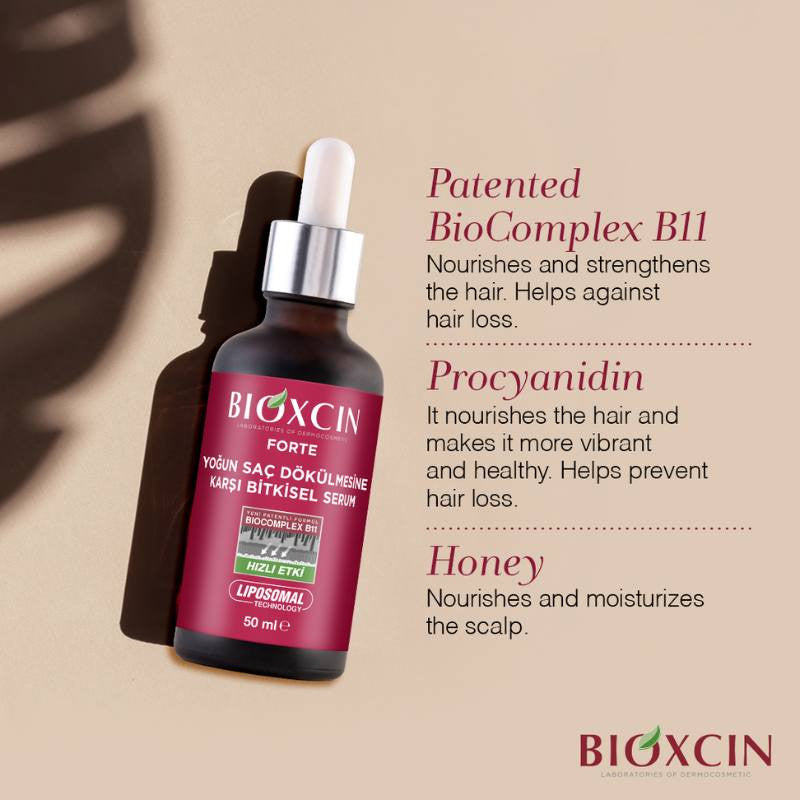 Bioxcin Forte Herbal Serum 50ml x 3