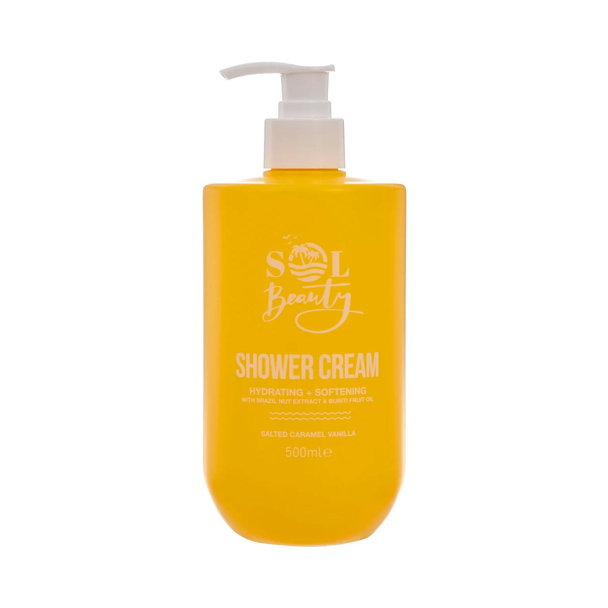 Sol Beauty Salted Caramel Shower Cream Vanilla Scent 500ml