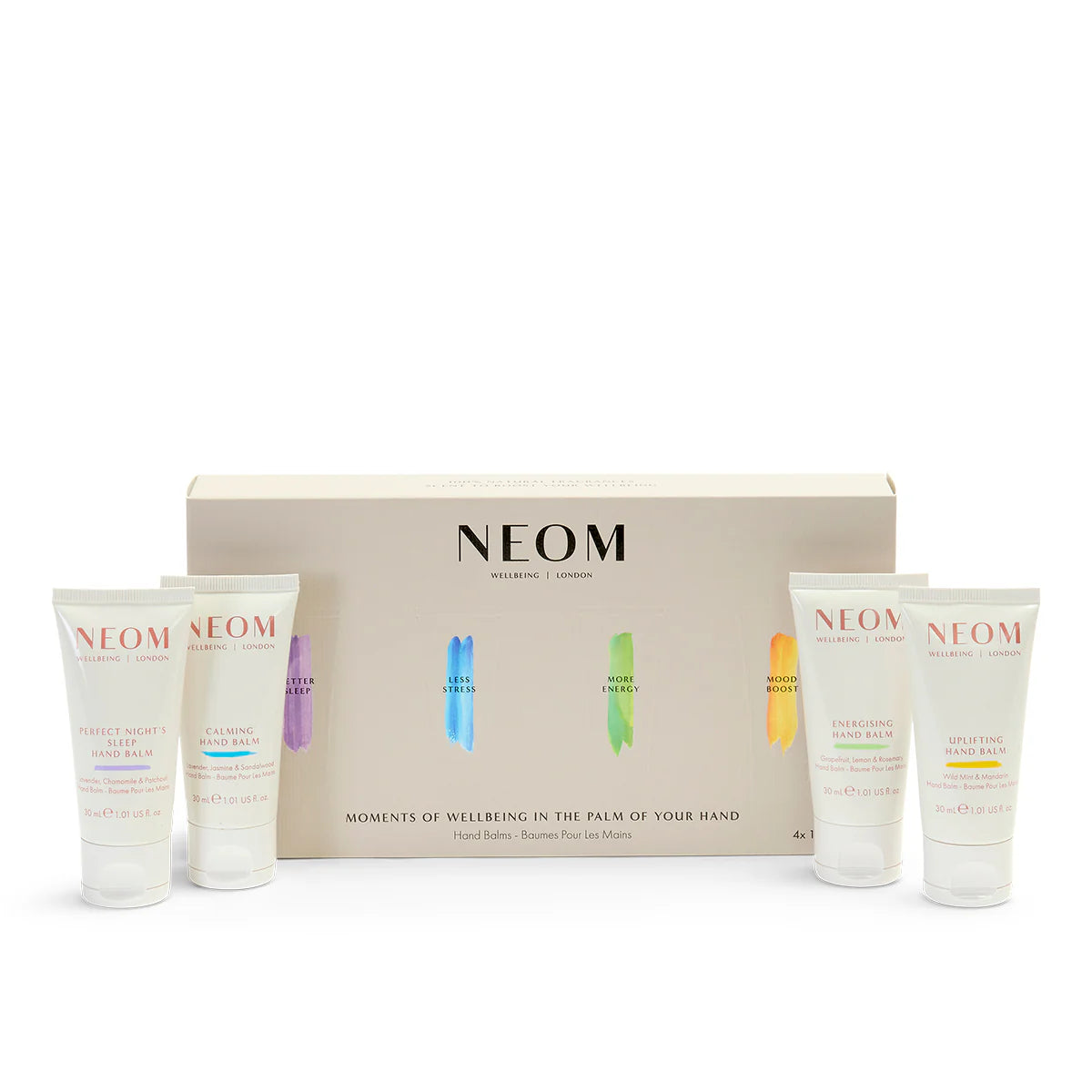 Neom Organics Moments of Wellbeing Hand Balm Collection