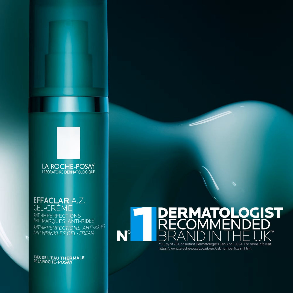 La Roche-Posay Effaclar A.Z. Gel Moisturiser 40ml