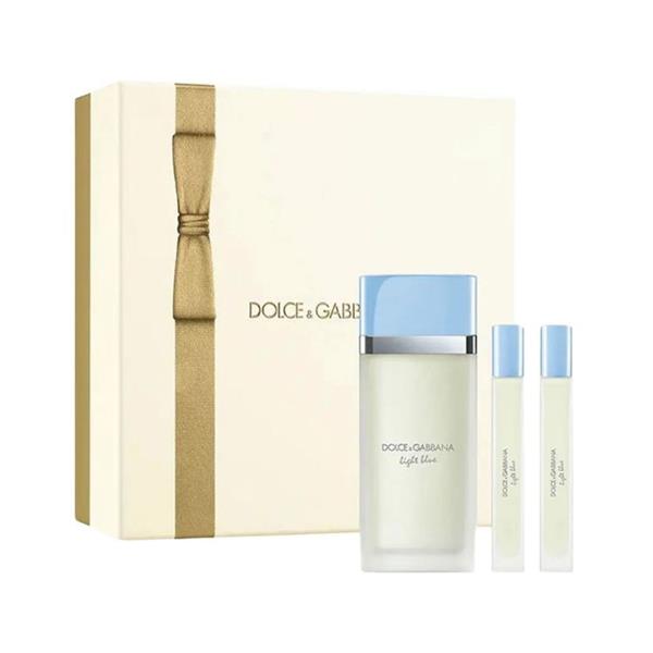 Dolce & Gabbana Light Blue EDT 100ml 3-Piece Gift Set