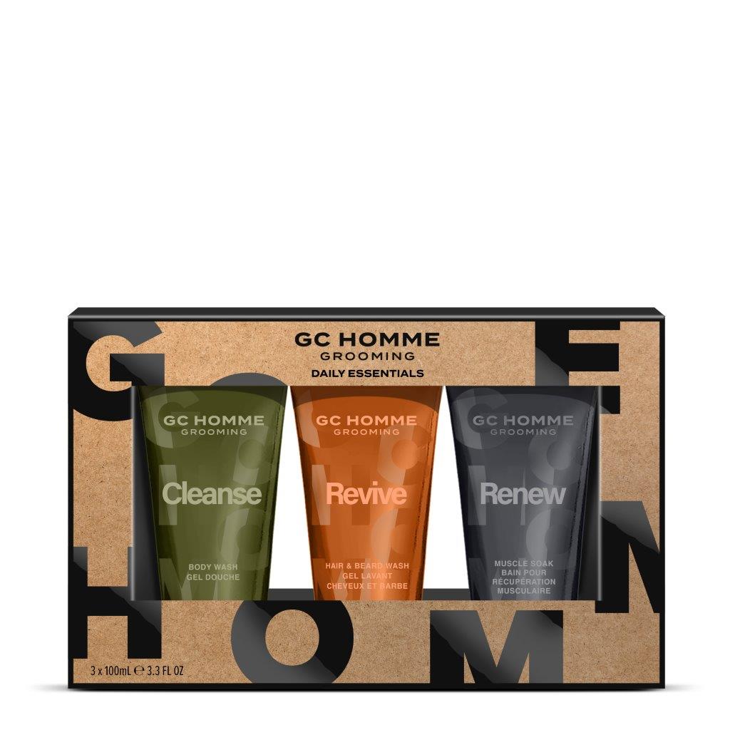 Grace Cole Homme Rustic Wilder Daily Essentials Gift Set