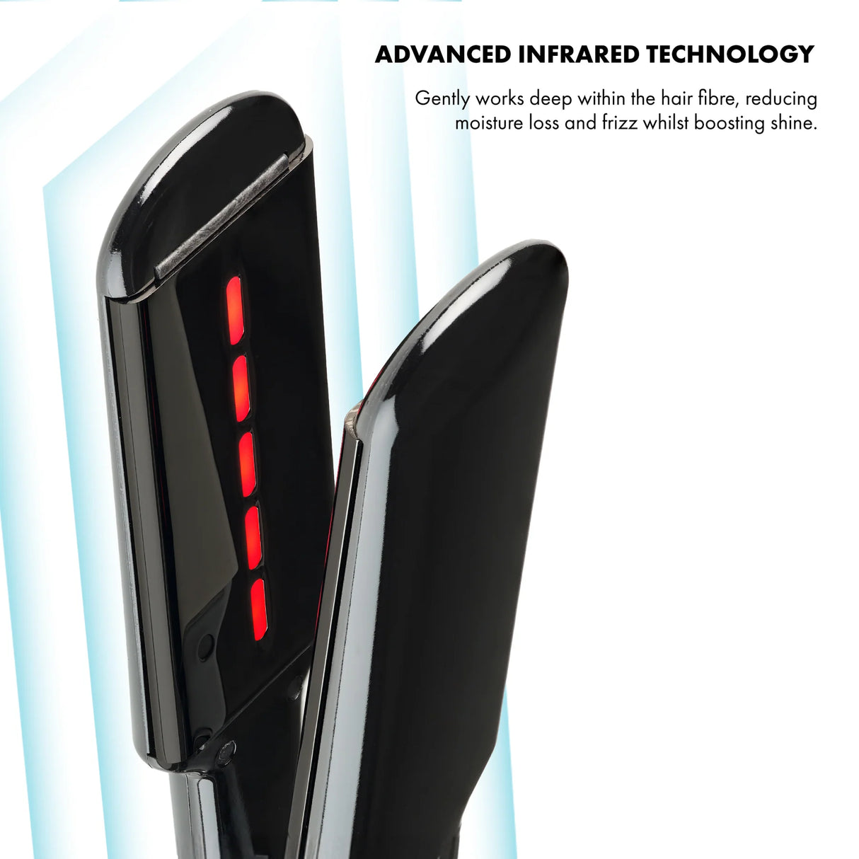 Voduz 'Smooth Operator' - Infrared Wide Plate Hair Straightener