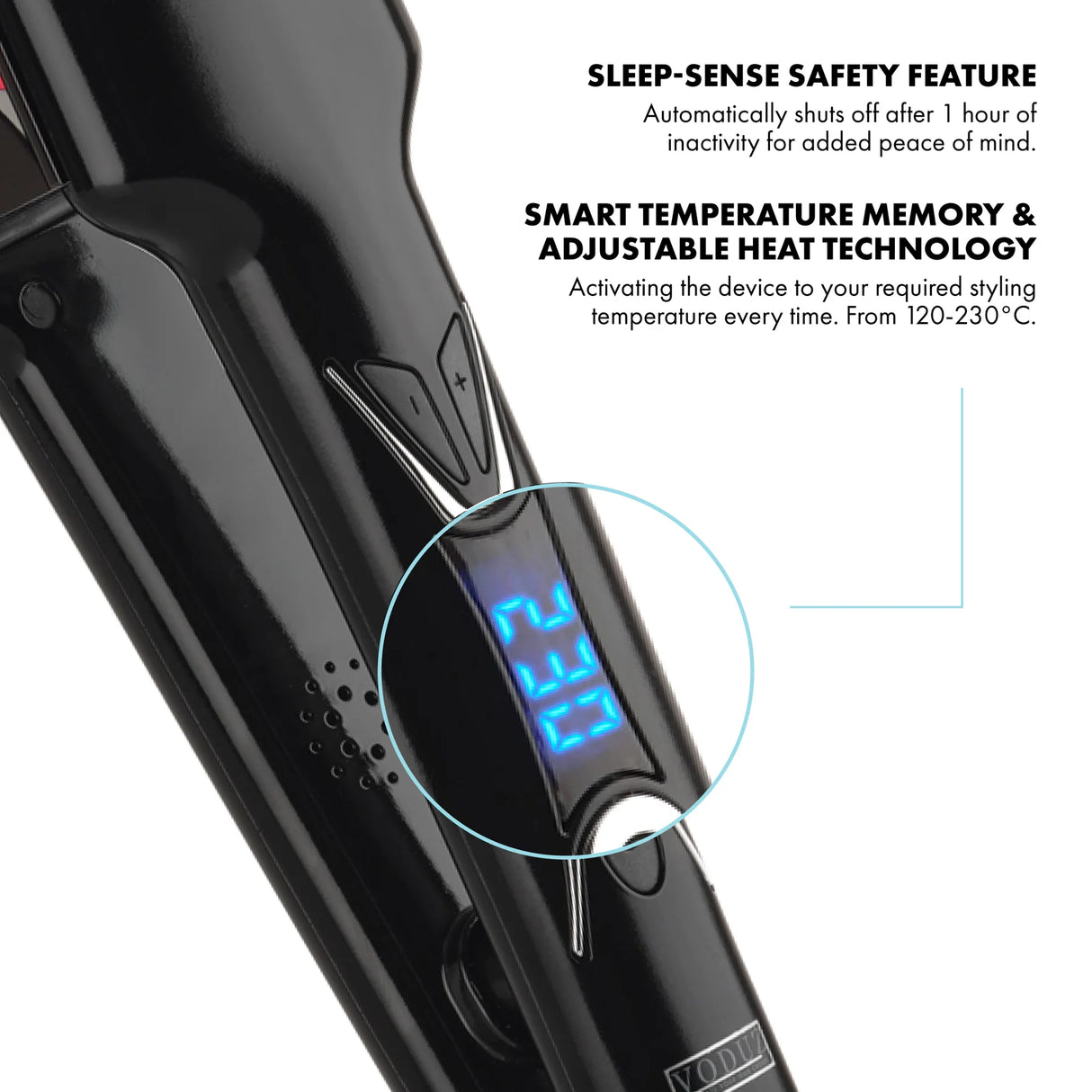 Voduz 'Smooth Operator' - Infrared Wide Plate Hair Straightener