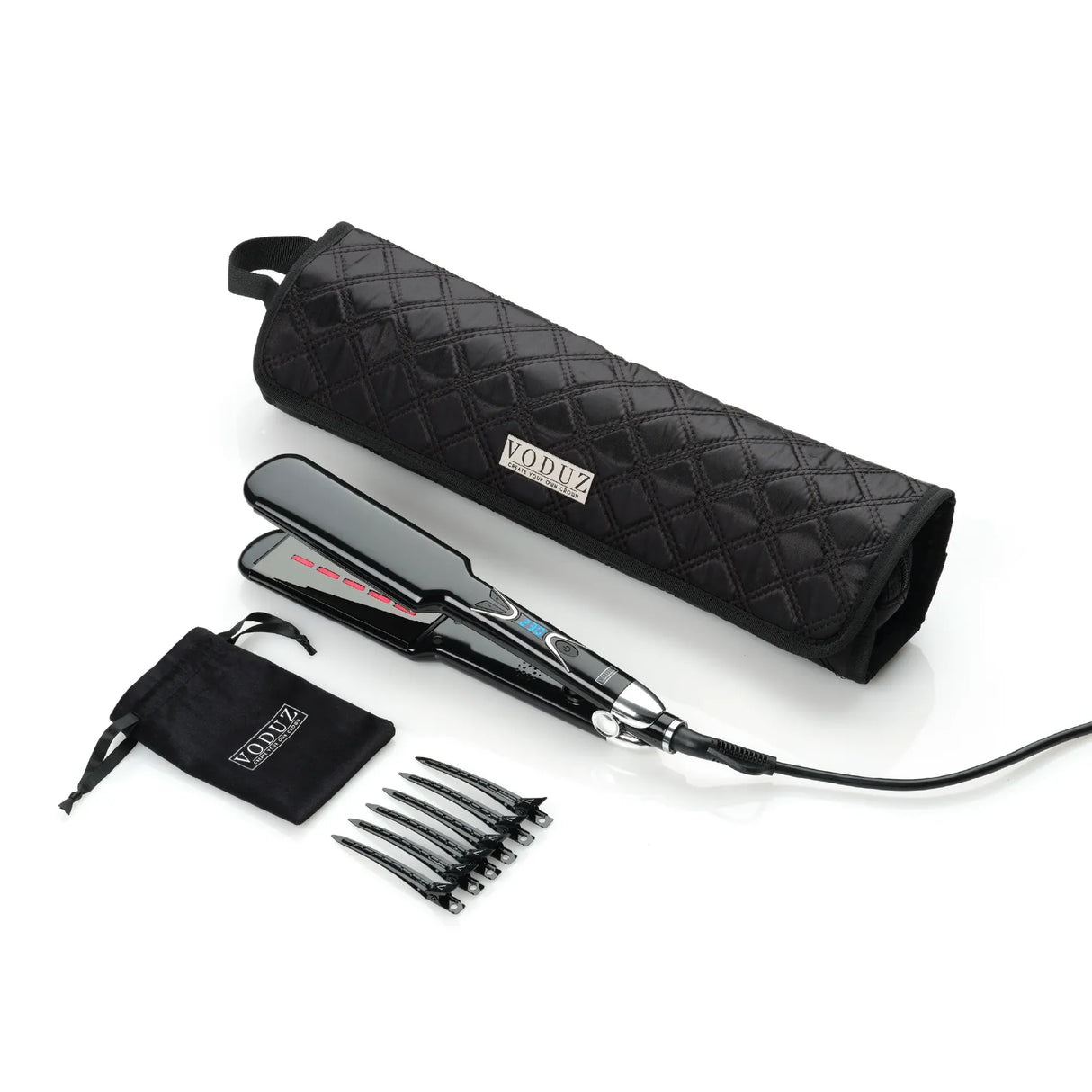 Voduz 'Smooth Operator' - Infrared Wide Plate Hair Straightener
