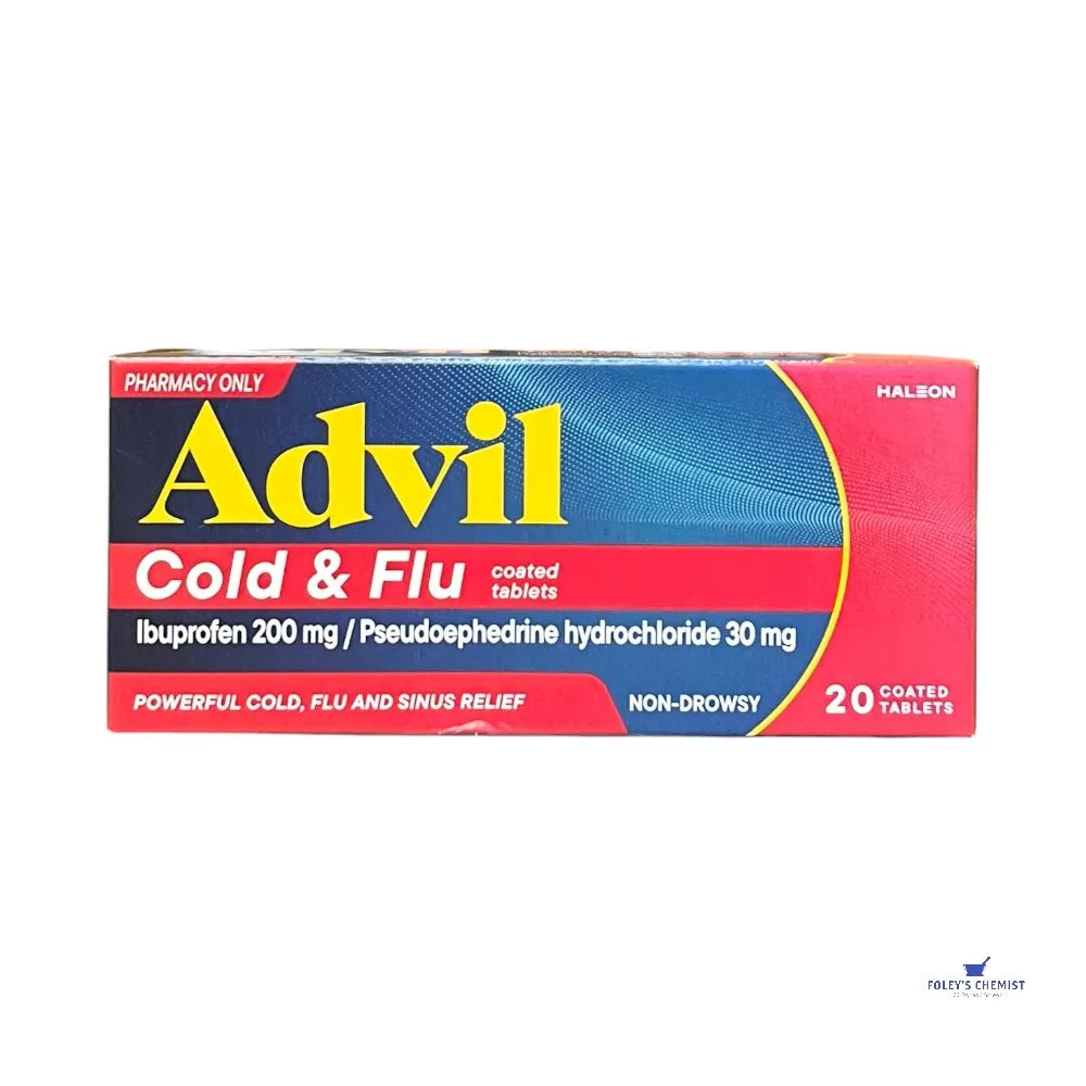 Advil Cold & Flu Tablets 20 Pack