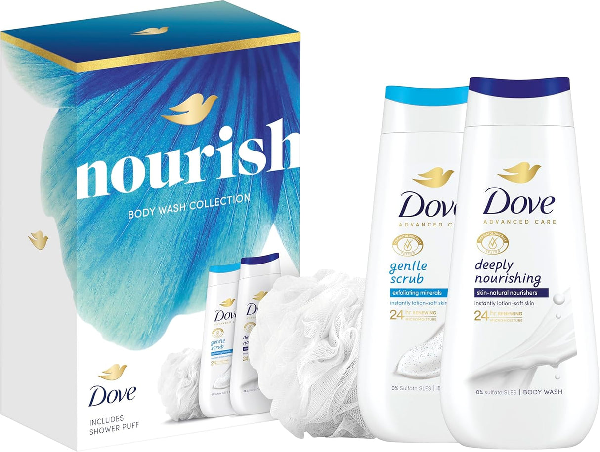 Dove Nourish Body Wash Duo Christmas Gift Set