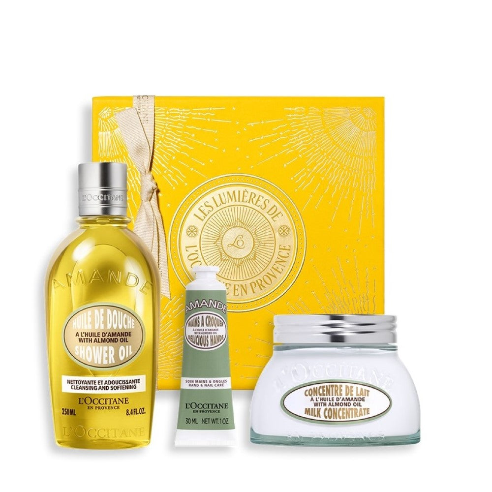 L'Occitane Almond Body Care Christmas Collection