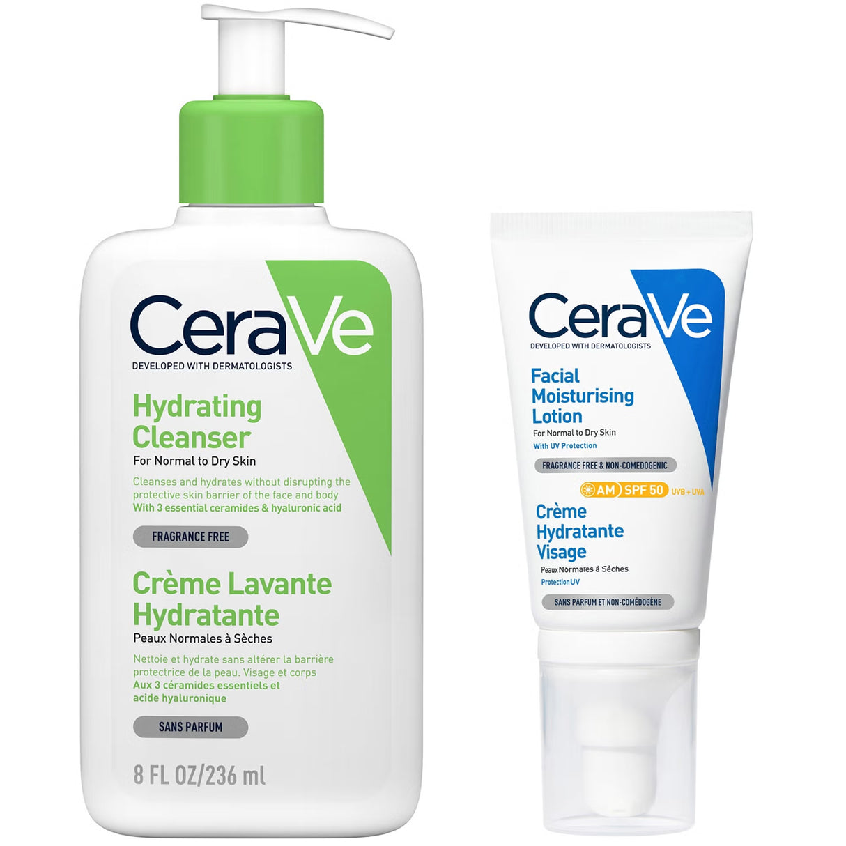 CeraVe Cleanse and Moisturise Bundle