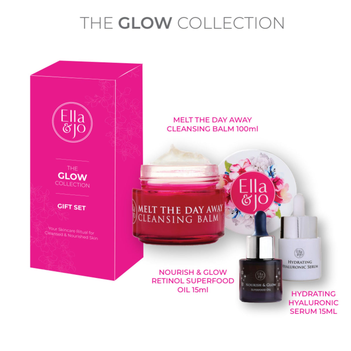 Ella & Jo Cosmetics Mother’s Day Giftset – The Glow Collection