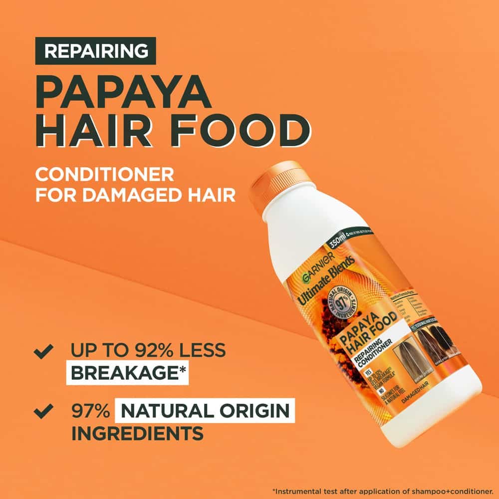 garnier-hair-food-repairing-papaya-conditioner-350ml-2