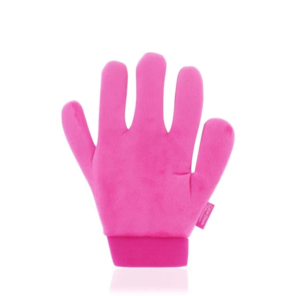 Cocoa Brown 5 Finger Velvet Tanning Glove