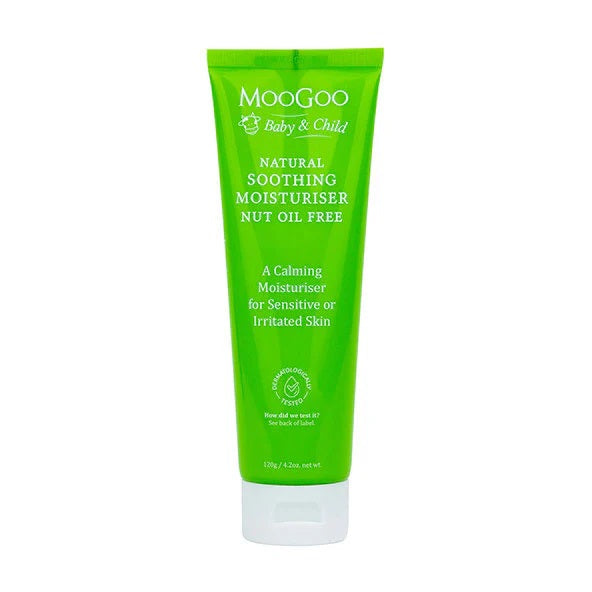 MooGoo Baby Soothing Moisturiser Nut Oil Free 120g