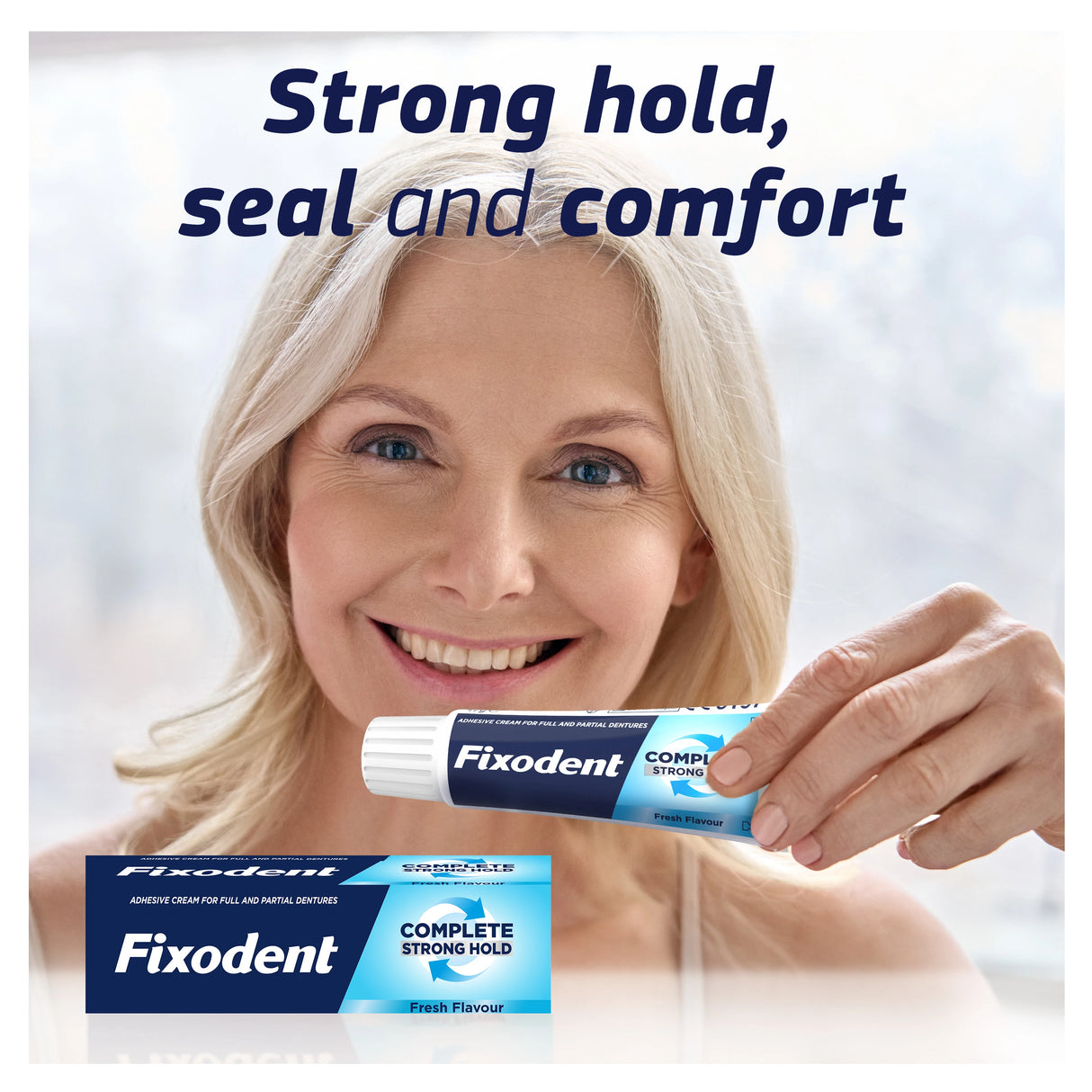 Fixodent Complete Fresh Denture Adhesive Cream