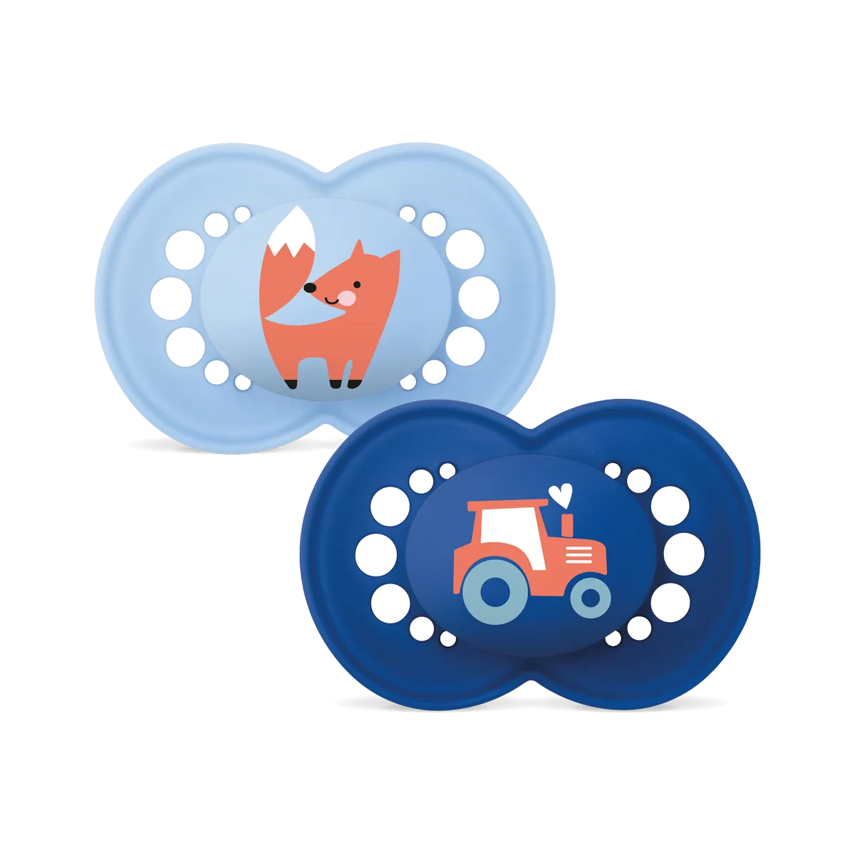 MAM Original Soother 6+ Months 2 Pack (Varied Colours)
