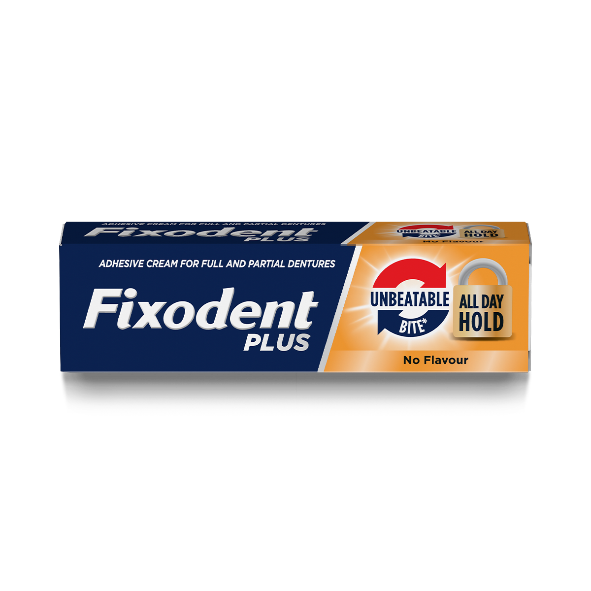 Fixodent PLUS Unbeatable Bite Denture Adhesive Cream