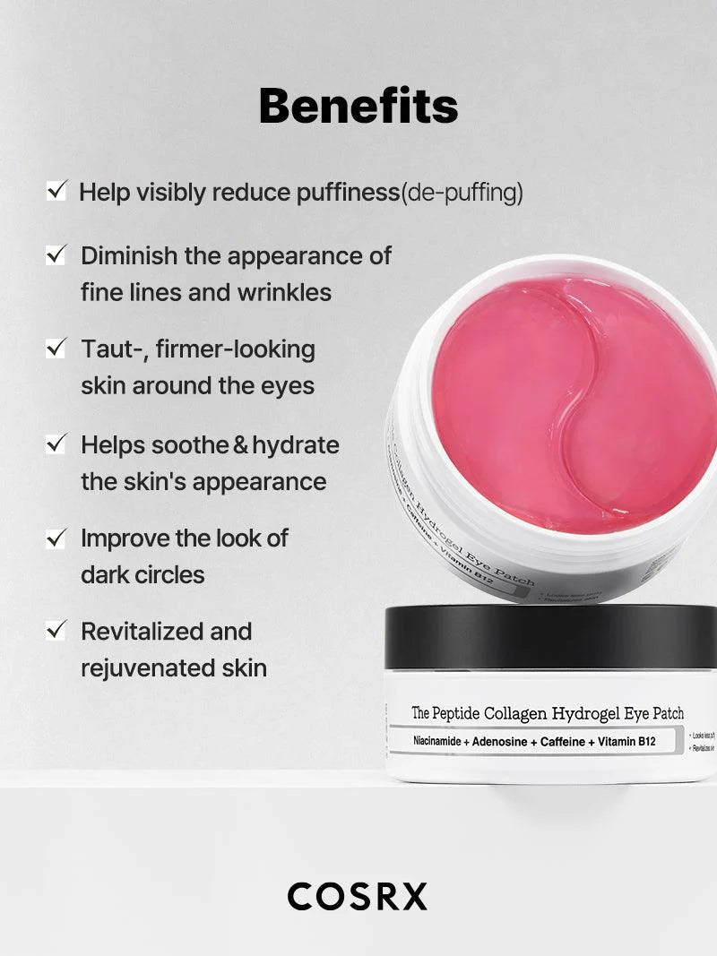 COSRX THE PEPTIDE COLLAGEN HYDROGEL EYE PATCH 60 COS6983