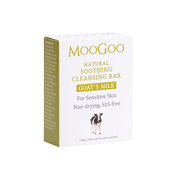 MooGoo Soothing Cleansing Bar 130g – Goat’s Milk