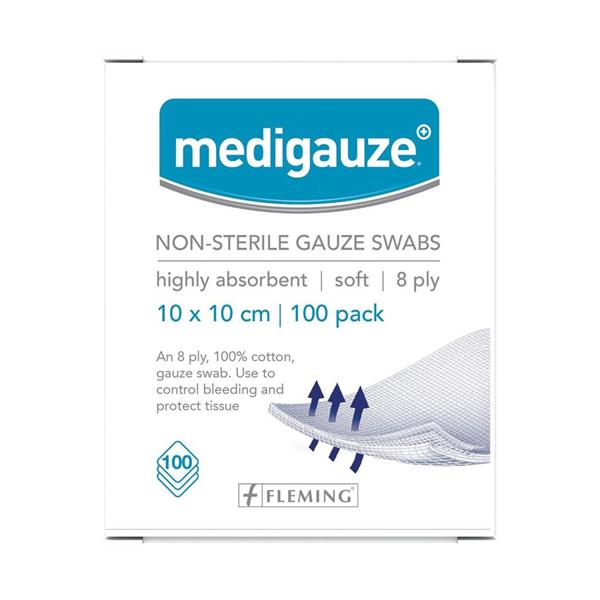 medicare-medigauze-non-sterile-gauze-swabs-8ply-100-pack-1