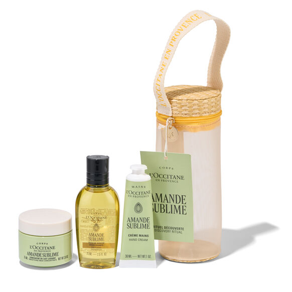 L'Occitane Almond Discovery Ritual – 3-Piece Body Care Collection