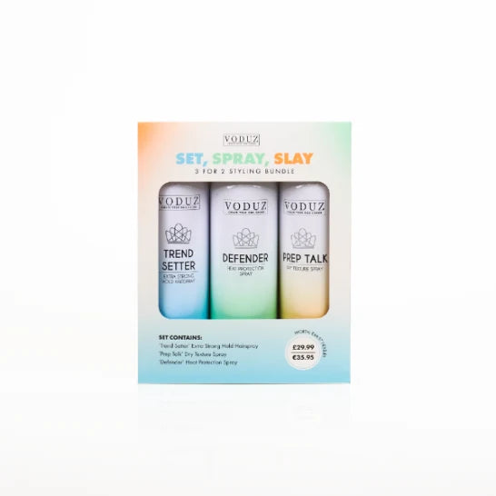 Voduz Set, Spray, Slay Styling Box Set