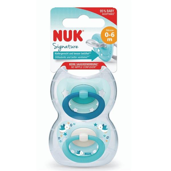 NUK-Signature-Soother-Size-1-(0-6m)-Boy