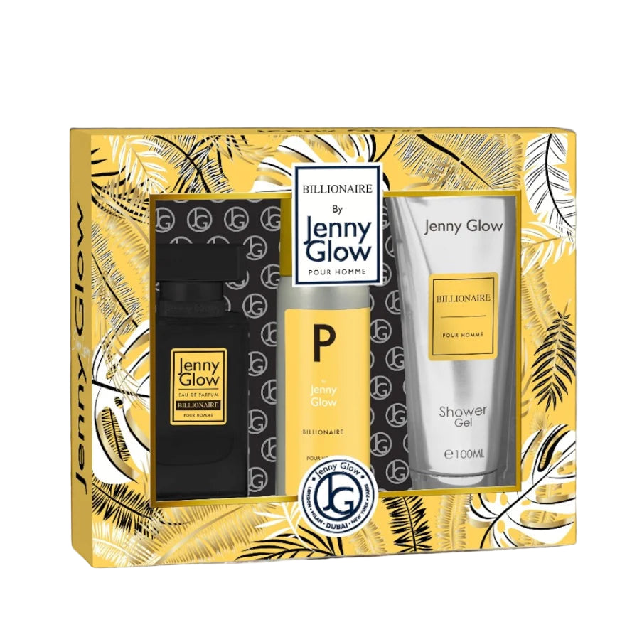 Jenny Glow Billionaire Pour Homme 30ml Eau De Parfum Gift Set