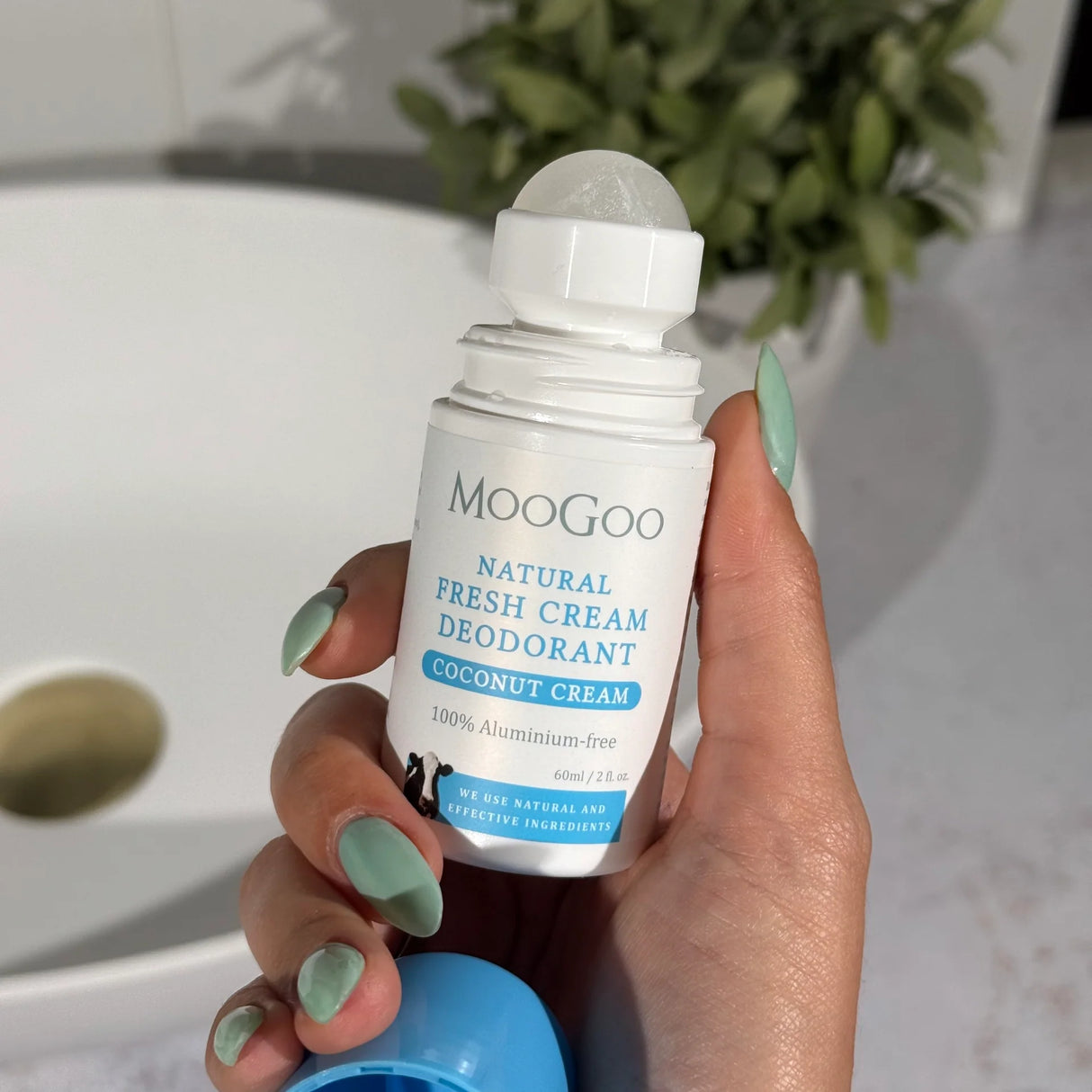 MooGoo Fresh Cream Deodorant - Coconut Cream 60ml