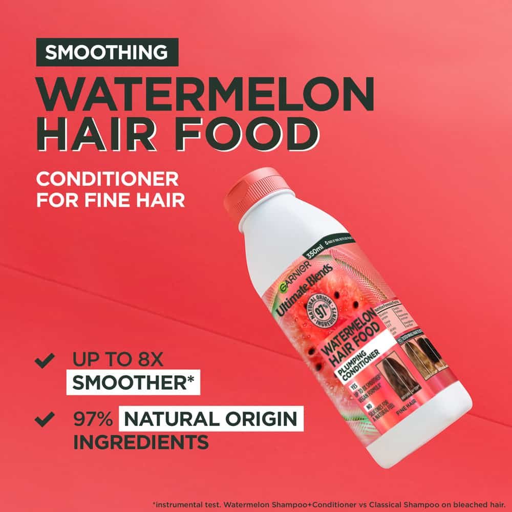 Garnier Plumping Watermelon Hair Food Conditioner