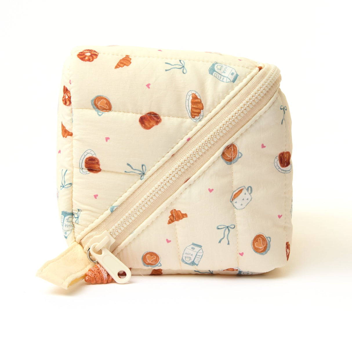 THE FLATLAY CO  FLCMB-MBX-PAT | MARSHMALLOW FLAT LAY MAKEUP BOX BAG - PATISSERIE