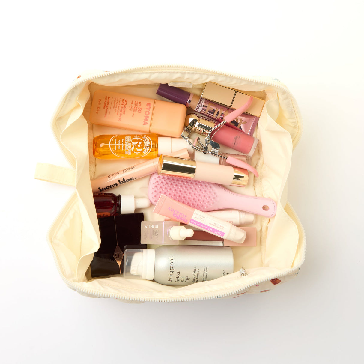 THE FLATLAY CO  FLCMB-MBX-PAT | MARSHMALLOW FLAT LAY MAKEUP BOX BAG - PATISSERIE