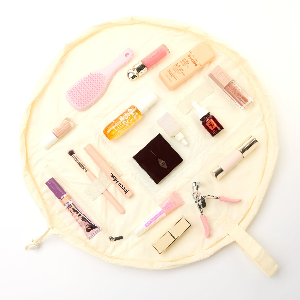 THE FLATLAY CO  FLCMB-PA-PAT | PARACHUTE DRAWSTRING FLAT LAY MAKEUP BAG - PATISS