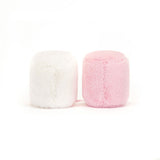 Jellycat Amuseables Pink and White Marshmallows