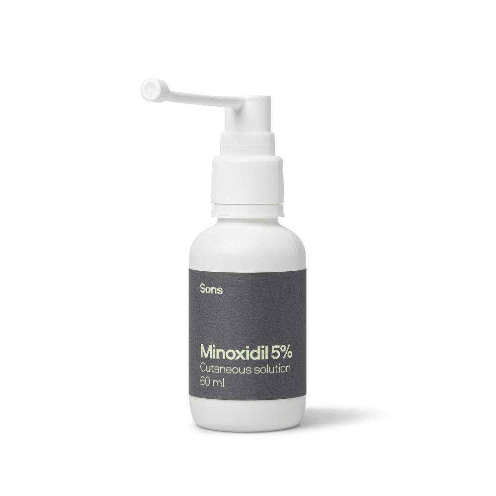 Sons Minoxidil 5% Solution 3-Month Supply (3 x 60ml)