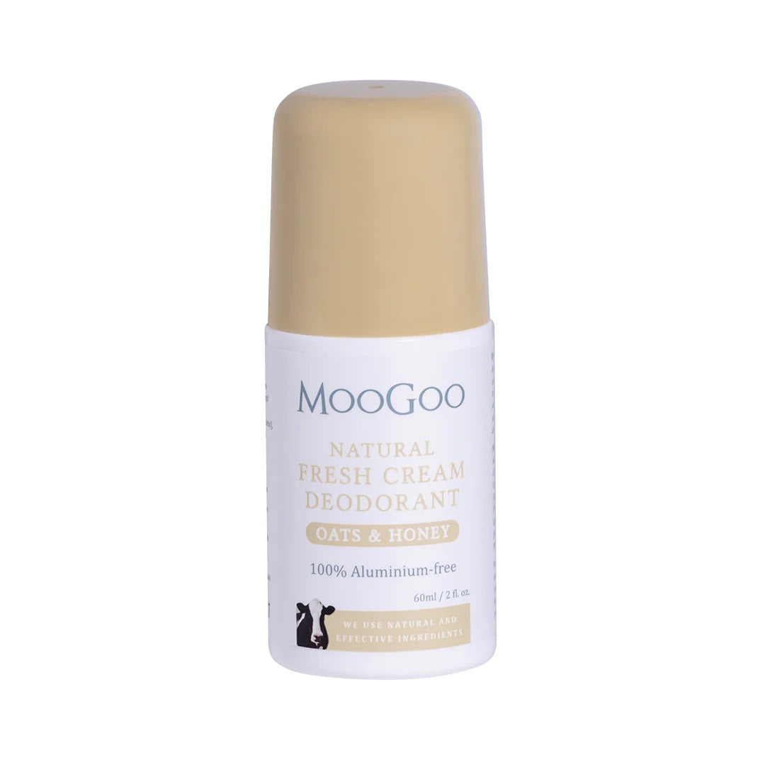 MooGoo Fresh Cream Deodorant - Oats & Honey 60ml