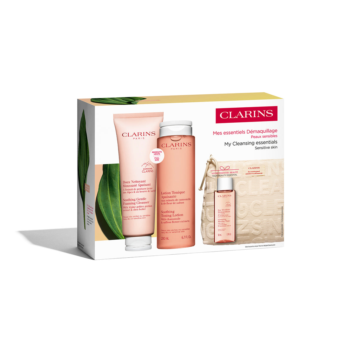 Clarins Cleansing Value Pack Sensitive Skin