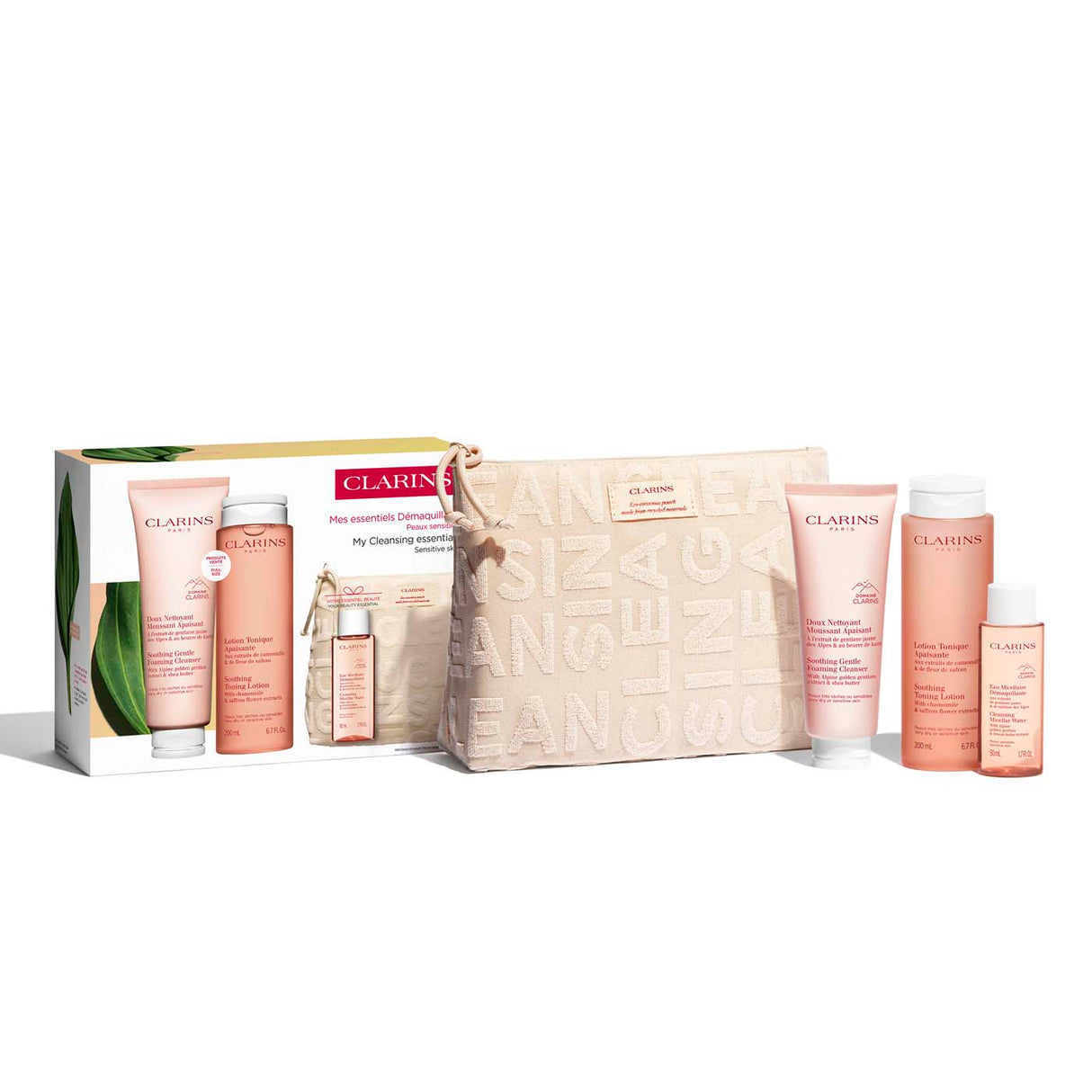 Clarins Cleansing Value Pack Sensitive Skin