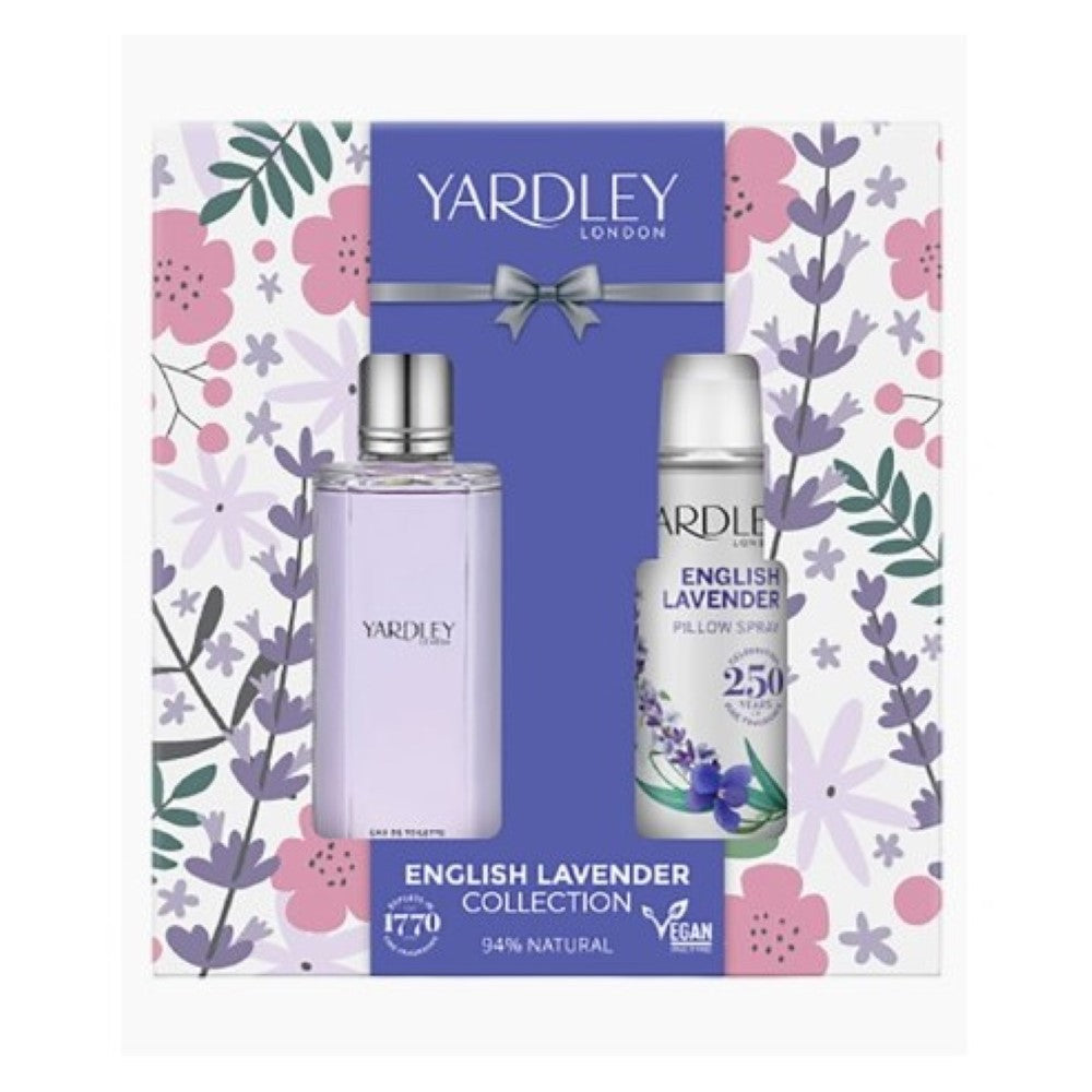 Yardley English Lavender 50ml Eau de Toilette Gift Set