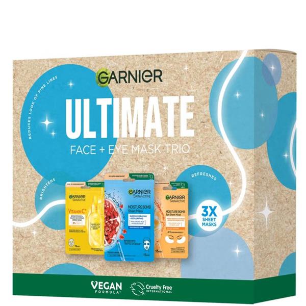 Garnier-Ultimate-Face-and-Eye-Mask-Trio-Giftset