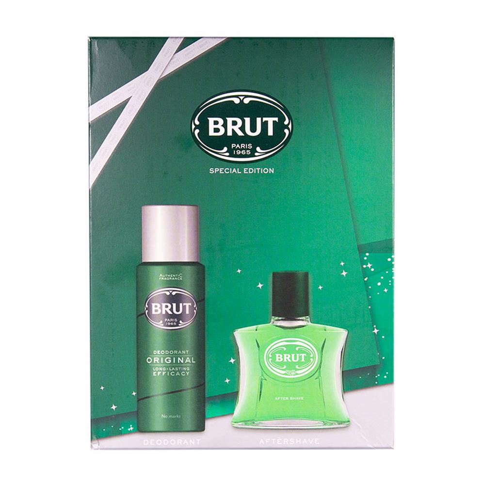 Brut Deodorant & Aftershave Gift Set