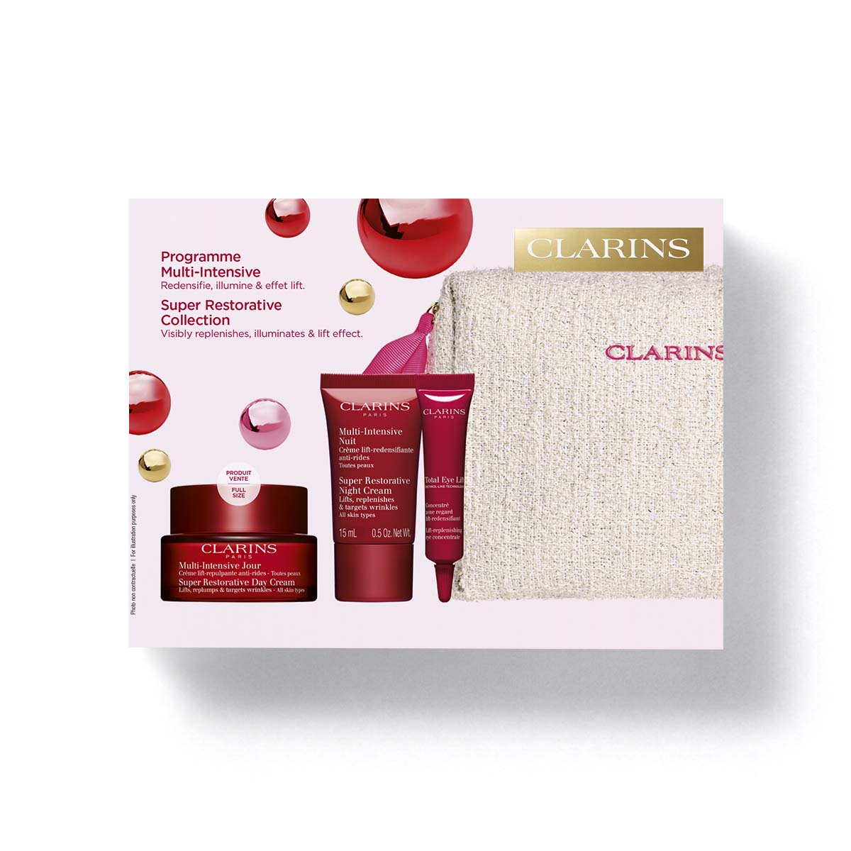 CLARINS SUPER RESTORATIVE SET